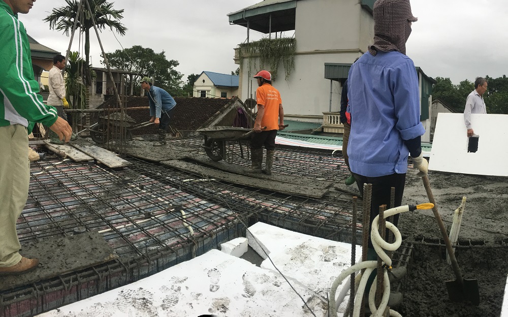 giá nhân công xây dựng biệt thự