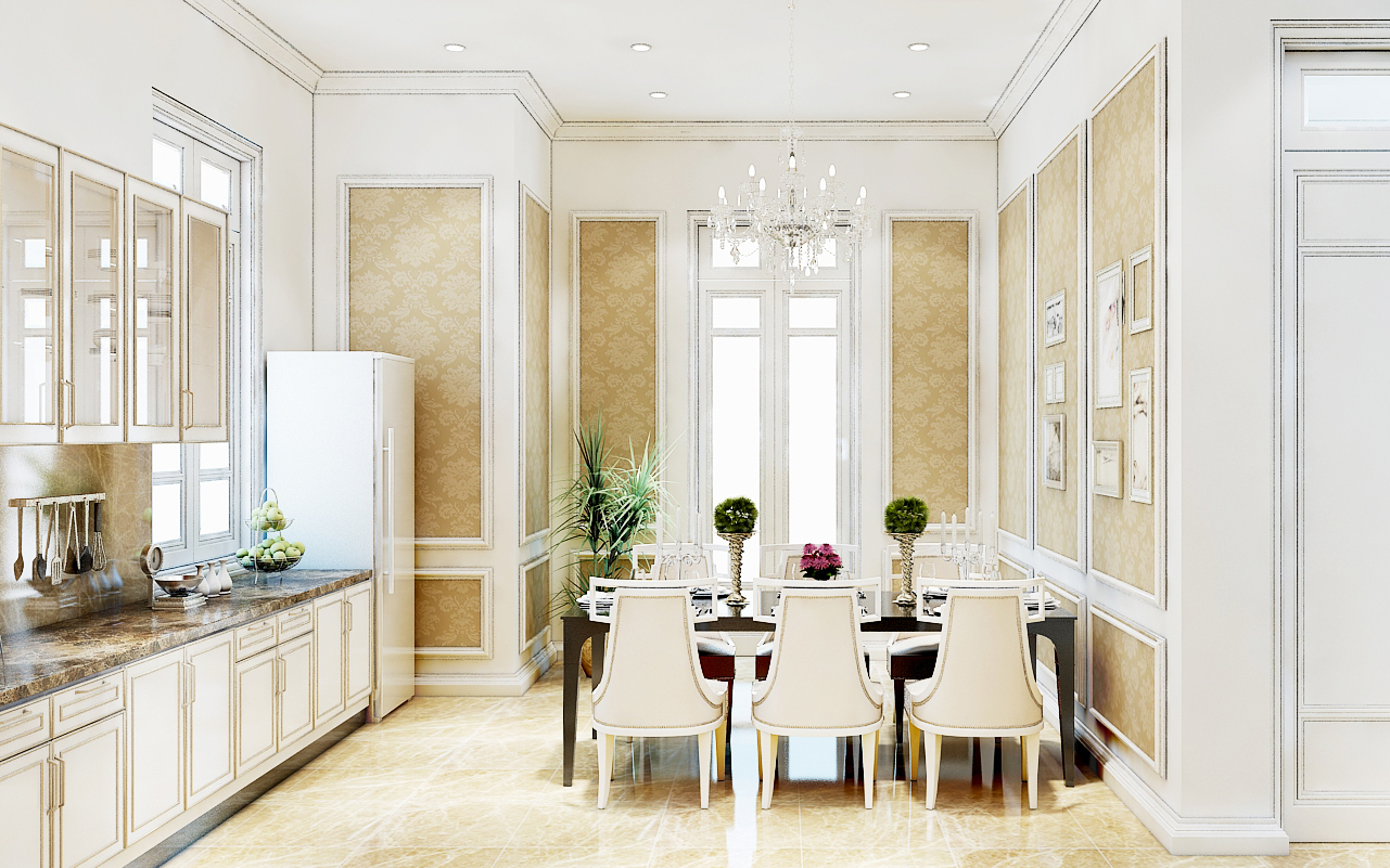 quy trình thi công nội thất biệt thự