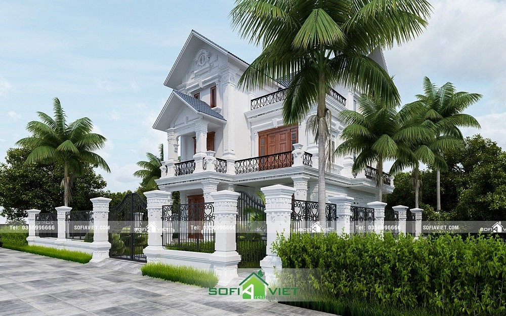 giá xây biệt thự trọn gói 2021