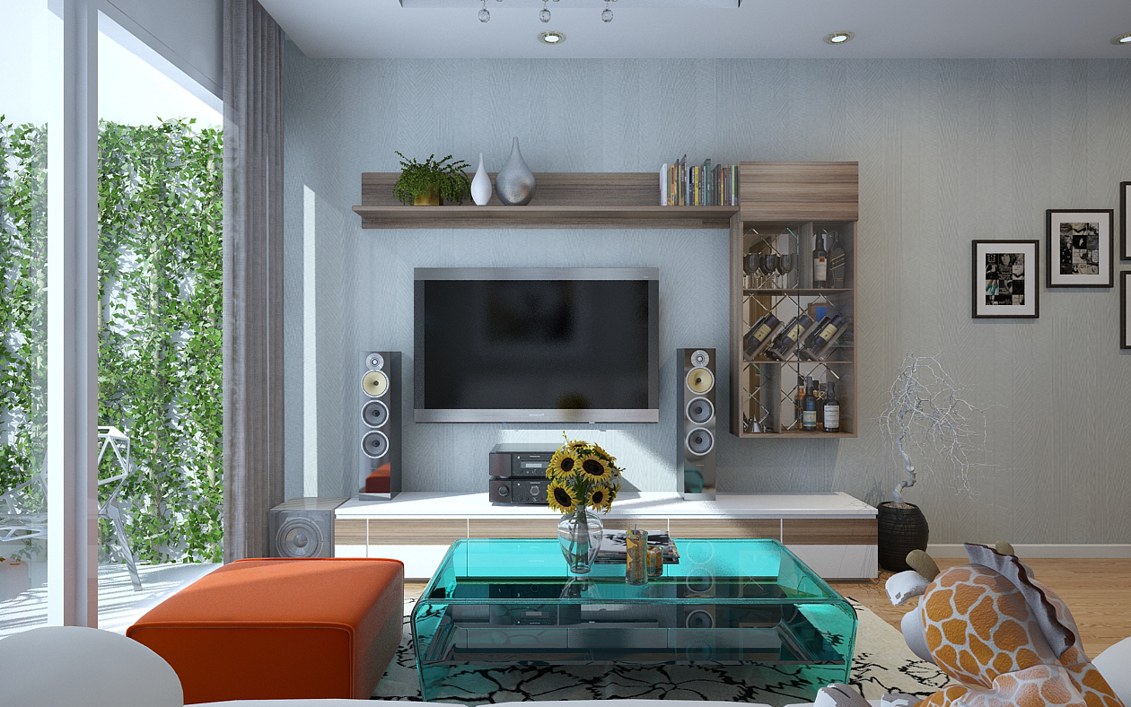 Kệ tivi hiện đại sang trọng là xu hướng mới