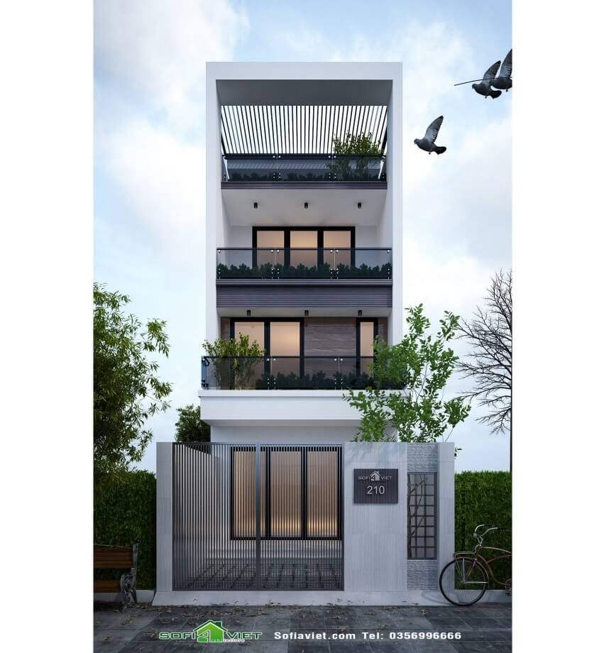 mẫu nhà đẹp hot nhất năm 2021