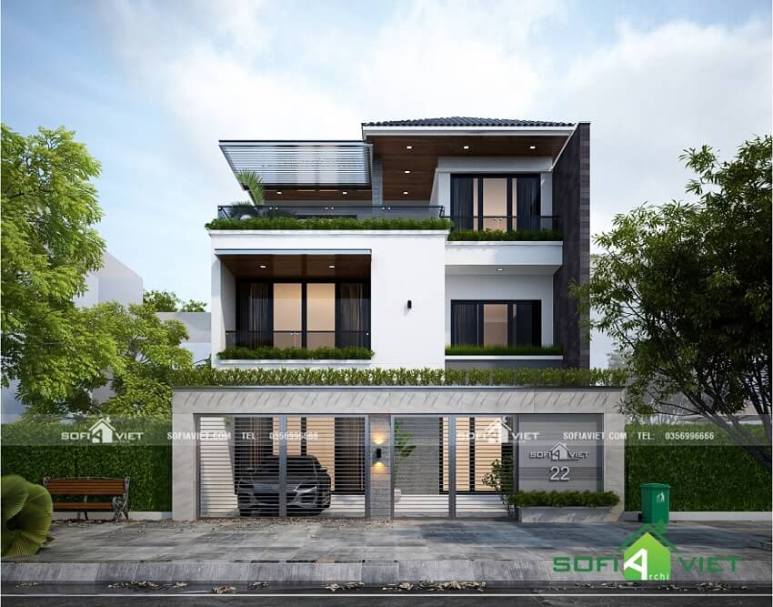 mẫu nhà đẹp hot nhất năm 2021