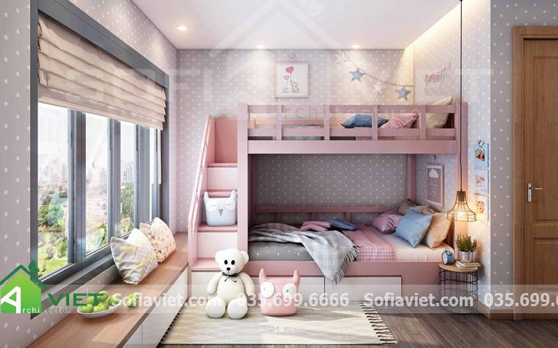 Mẫu thiết kế nội thất phòng ngủ đẹp hiện đại 2021 - Sofia Việt