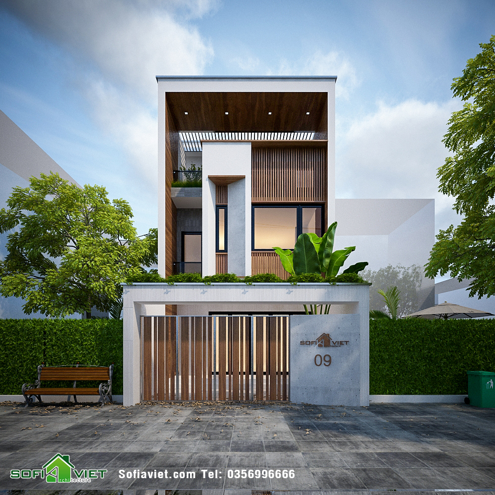 Thiết kế nhà 2 tầng tiện nghi giá rẻ tại Phú Thọ - Thiết Kế Kiến Trúc | Thi  Công Xây Dựng | Thiết Kế Thi Công Nội Thất