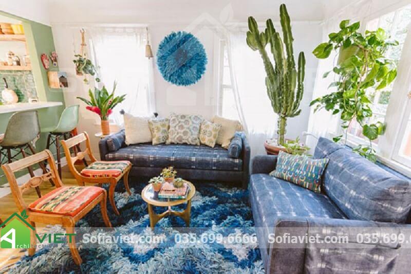 Phong cách thiết kế nội thất Bohemian