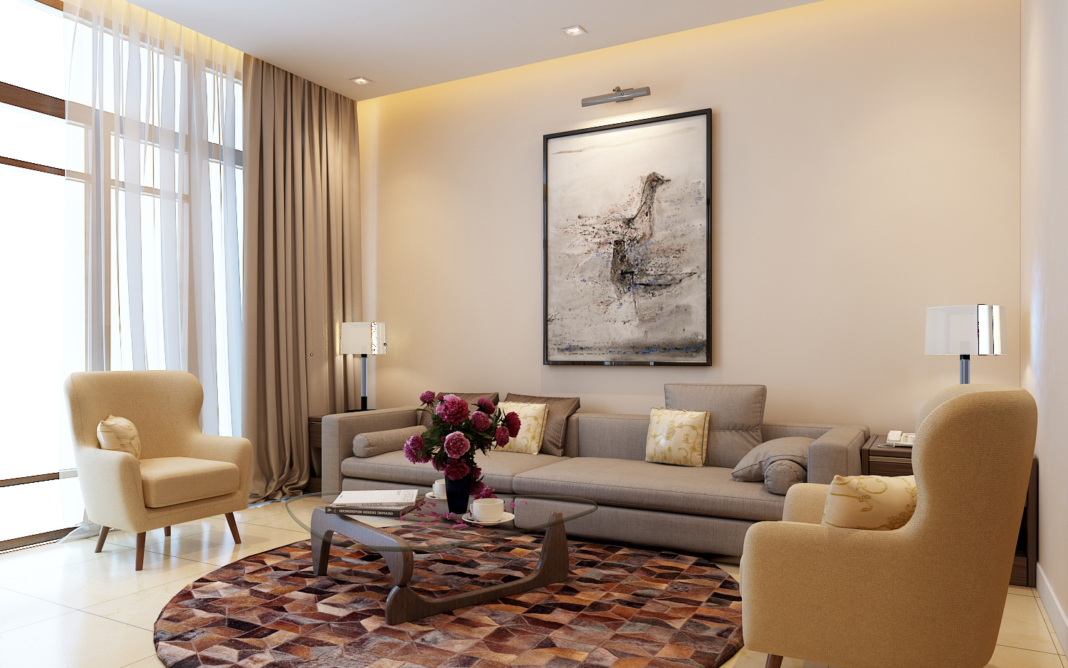 Quan tâm đến diện tích phòng khách tiêu chuẩn mang lại nhiều lợi ích