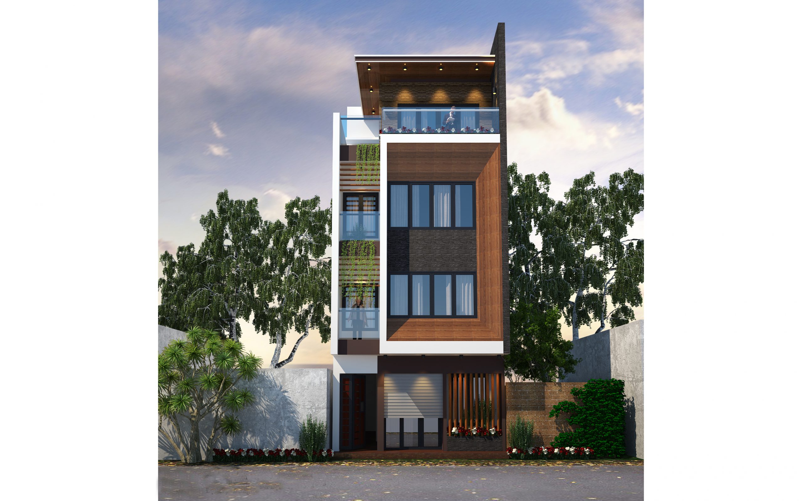 Tính mật độ xây dựng tùy theo tính chất từng công trình cụ thể