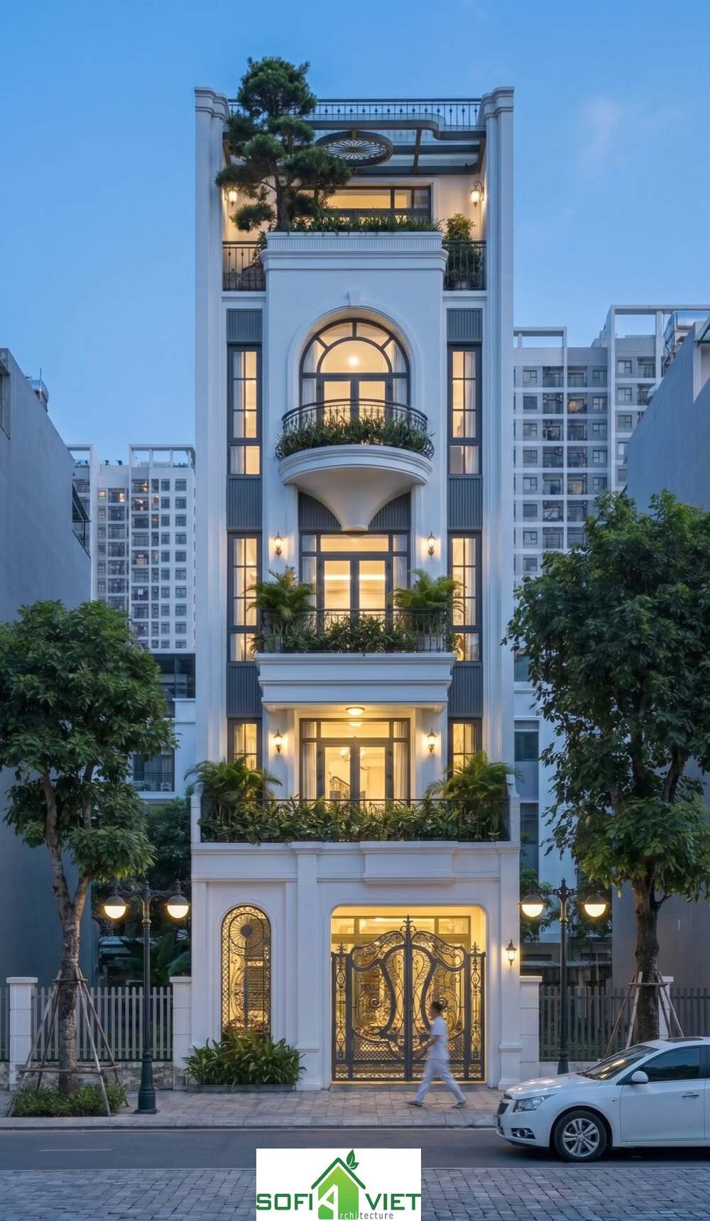 công ty xây nhà phố sofia việt