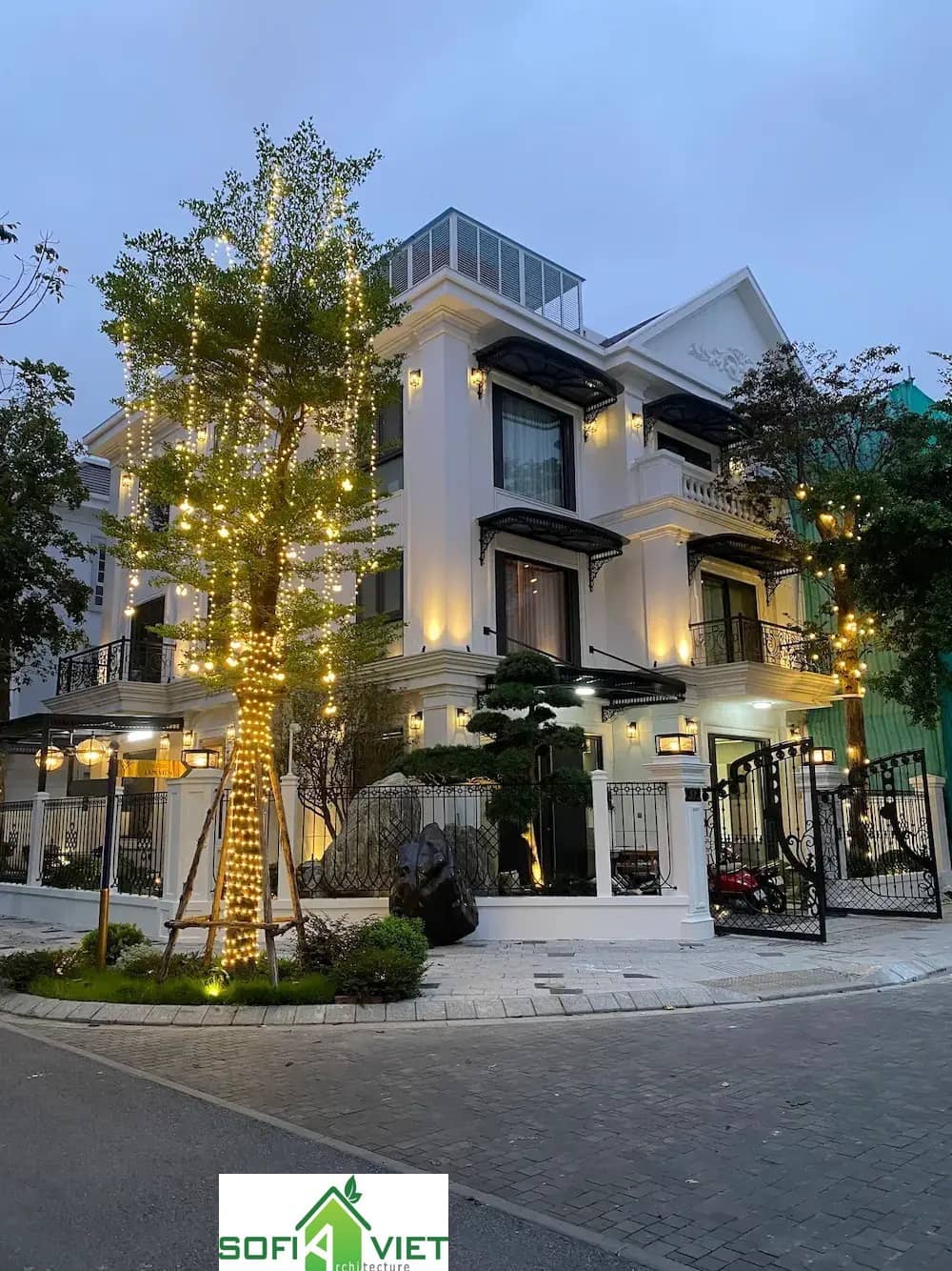 Sửa nhà ống thành biệt thự đẹp đẳng cấp