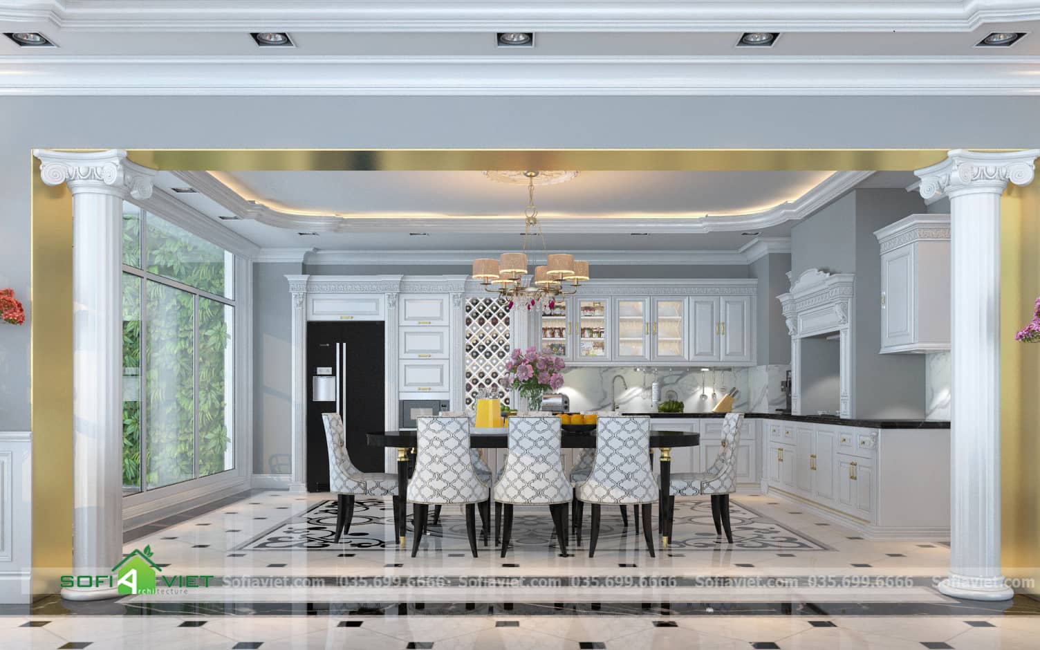sofia việt Tổng thầu xây dựng, thiết kế và thi công trọn gói